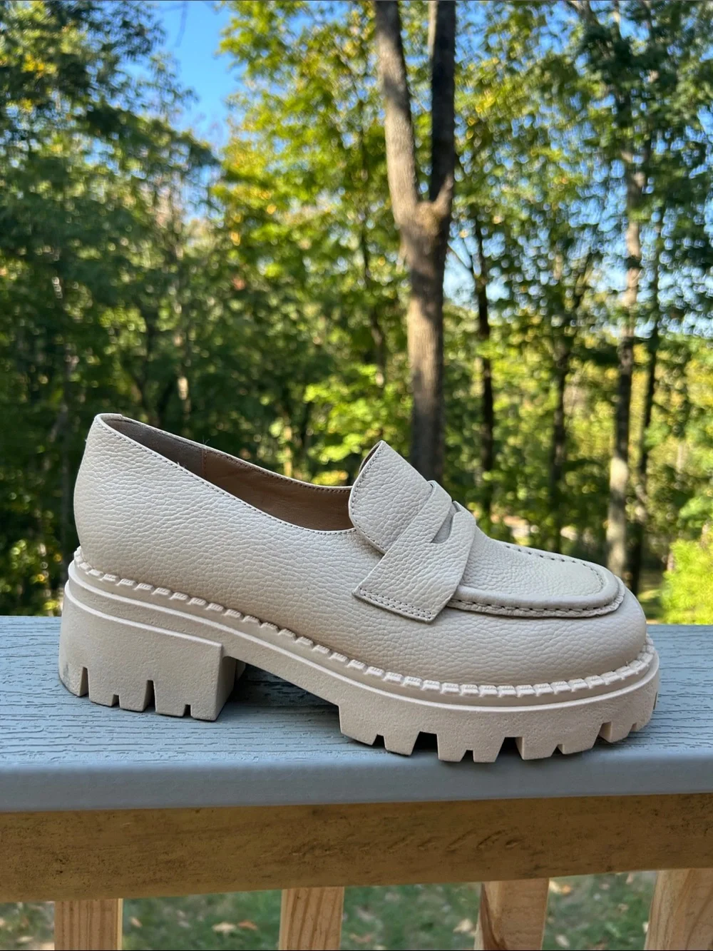 Seychelles Meridian Platform Loafers size 9